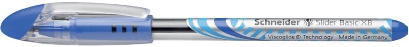 Schneider Slider Basic XB Slider Basic XB Ballpoint Pen Blue 0.7 mm Extra Broad Ballpoint Pack of 10