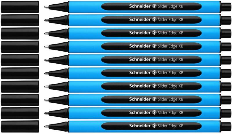 Schneider Slider Edge XB Slider Edge XB Ballpoint Pen Black 1.4 mm Extra Broad Ballpoint Refillable Pack of 10