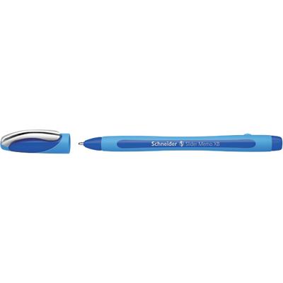Schneider Slider Memo XB Ballpoint Pen Blue Extra Broad 0.7 mm Pack of 10