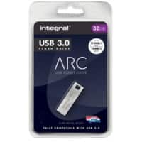 Integral ARC Flash Drive 32 GB USB 3.0 Silver
