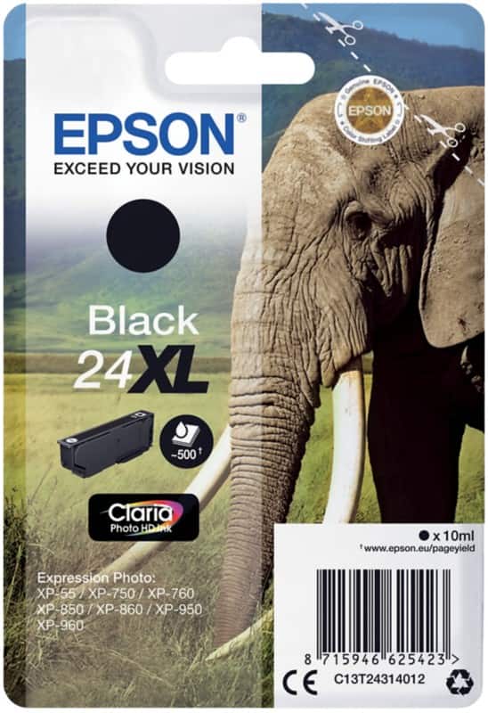 Epson 24XL Original Ink Cartridge C13T24314012 Black