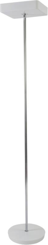 Alba Fluosquare N Floor Lamp Fluorescent White Main 275 x 275 x 1,850 mm