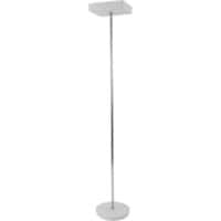 Alba Fluosquare N Floor Lamp Fluorescent White Main 275 x 275 x 1,850 mm