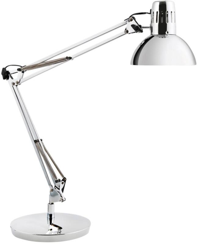 Alba Freestanding Desk Lamp Architecte Silver