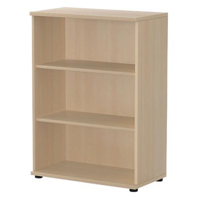 Bookcase with 3 Shelves Uni 425 x 800 x 1120 mm Beech