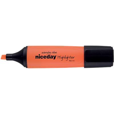 Niceday Highlighter HC1-5 Orange Pack of 4