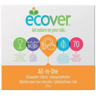 Ecover Dishwasher Tablets All In One Fresh Pack of 70
