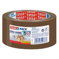 tesapack 57167 Packaging Tape Extra Strong 66 x 50 mm Brown