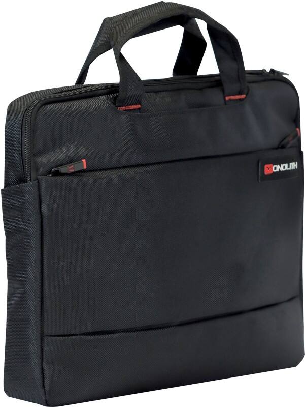 Monolith Laptop Bag Motion II Slimline 15.6 Inch Polyester Black 41 x 31 x 7 cm