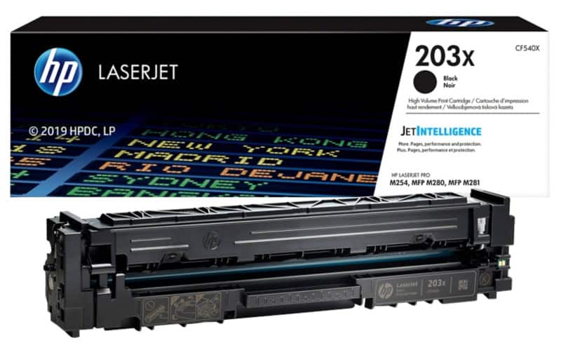 HP 203X Original Toner Cartridge CF540X Black