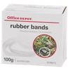 Office Depot Rubber Bands Assorted 100g