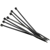 Seco Cable Ties Black 2.5 (W) x 100 (L) mm Pack of 100
