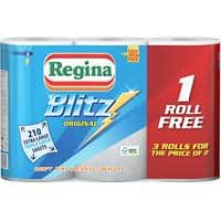 Regina Kitchen Roll Blitz 3 Ply 3 Rolls of 70 Sheets