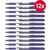 Niceday Fineliner Pen NSXF0.4 Extra Fine 0.4 mm Blue Pack of 12