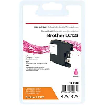 Office Depot LC123M Compatible Brother Ink Cartridge Magenta