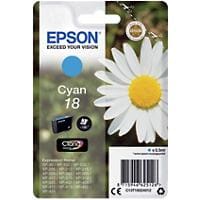 Epson 18 Original Ink Cartridge C13T18024012 Cyan