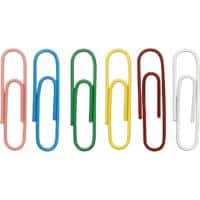 Office Depot Paper Clips Round 33mm Assorted Pack of 500