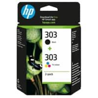 HP 303 Original Ink Cartridge 3YM92AE Black, Cyan, Magenta, Yellow Pack of 2 Multipack