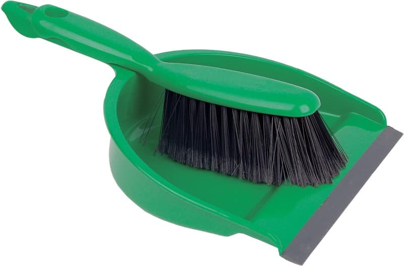 Robert Scott Dustpan and Brush Set Soft Green