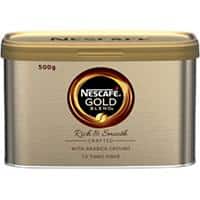 Nescafé Gold Blend Rich & Smooth Caffeinated Instant Coffee Can 500 g
