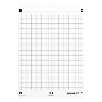 OXFORD Squared Flipchart Refill Pads Smart Chart Perforated A1 90gsm 20 Sheets Pack of 3