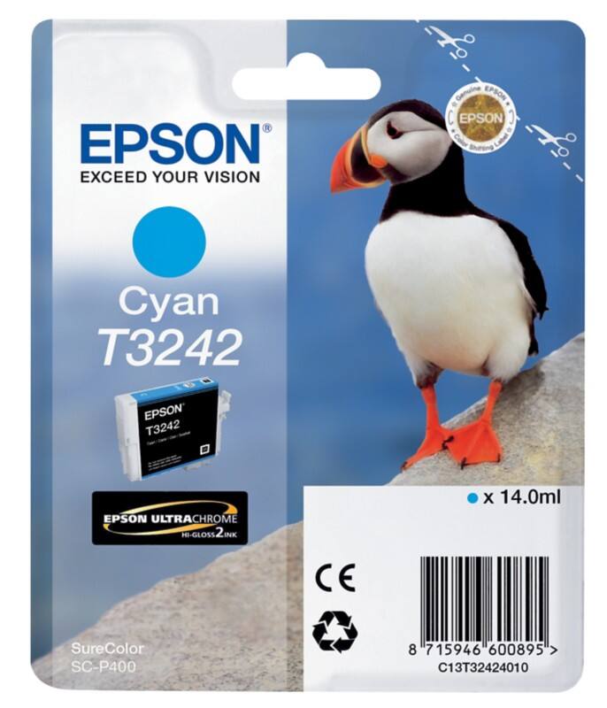 Epson T3242 Original Ink Cartridge T3242 Cyan