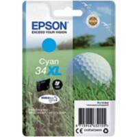 Epson 34XL Original Ink Cartridge C13T34724010 Cyan