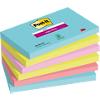 Post-it Miami Super Sticky Notes 127 x 76 mm Assorted Colours Rectangular 6 Pads of 90 Sheets