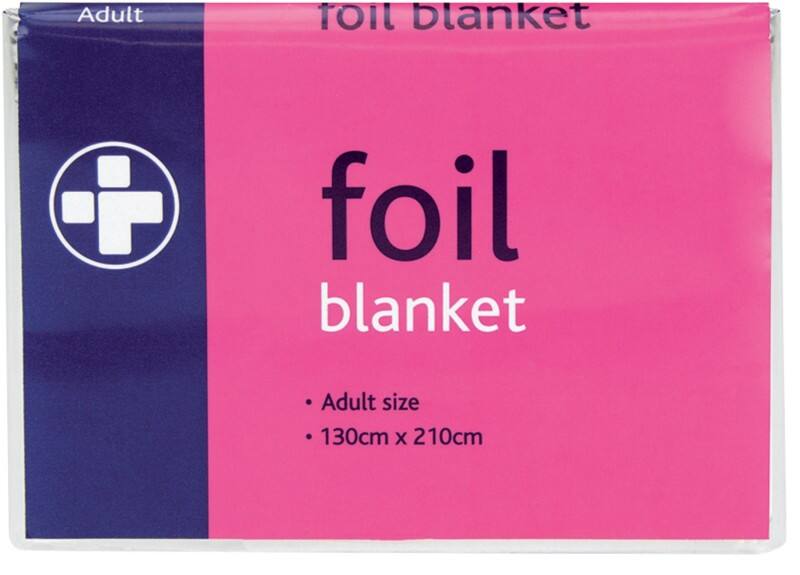 Reliance Medical Foil Blanket 760 210 x 130 cm Pack of 10
