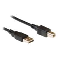 ewent EC2402 1 x USB A Male to 1 x USB B Male High Speed ​​Connection Cable 1.8m Black