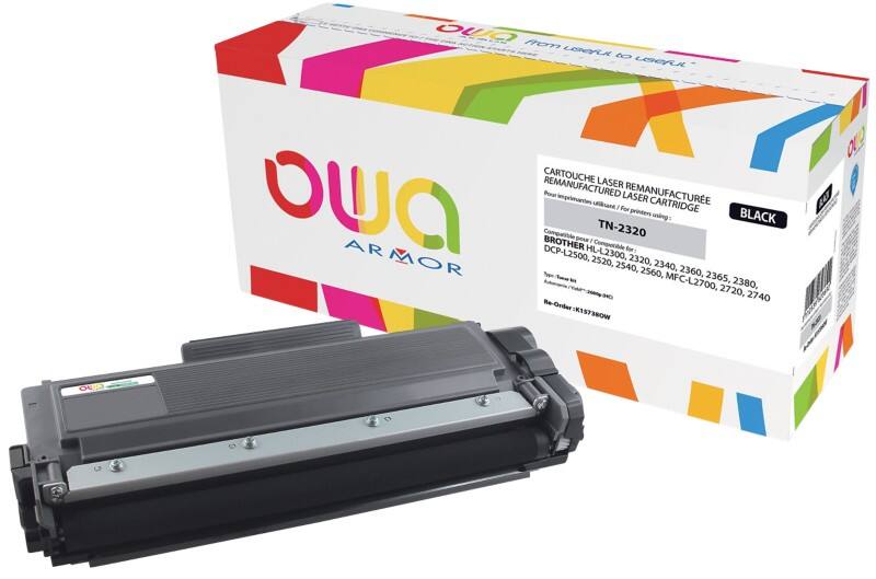OWA TN-2320 Compatible Brother Toner Cartridge K15738OW Black