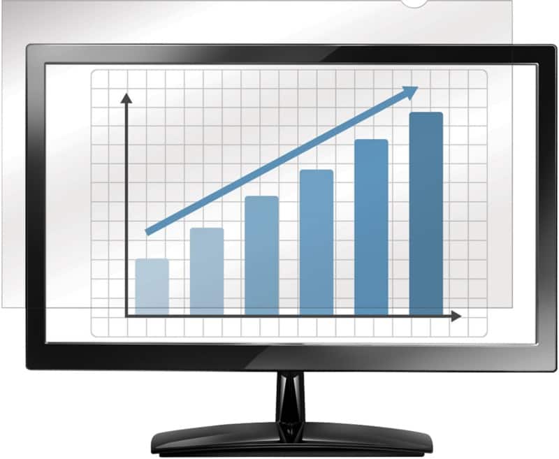 Fellowes Widescreen Monitors Blackout Privacy Filter 16:9 27 inch