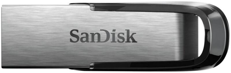 SanDisk Ultra Flair Flash Drive 128 GB USB 3.0 Black, Silver