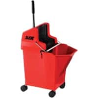 SYR Mop Bucket with Wringer Lady Bug Red