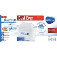 BRITA Filter Cartridges MAXTRA + White Pack of 6