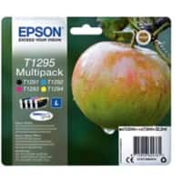 Epson T1295 Original Ink Cartridge C13T12954012 Black, Cyan, Magenta, Yellow Pack of 4 Multipack