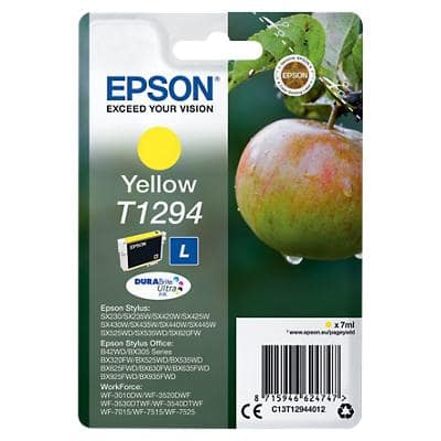 Epson T1294 Original Ink Cartridge C13T12944012 Yellow