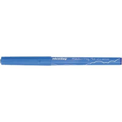 Niceday HP1.0 Fineliner Pen Medium 0.6 mm Blue Pack of 2