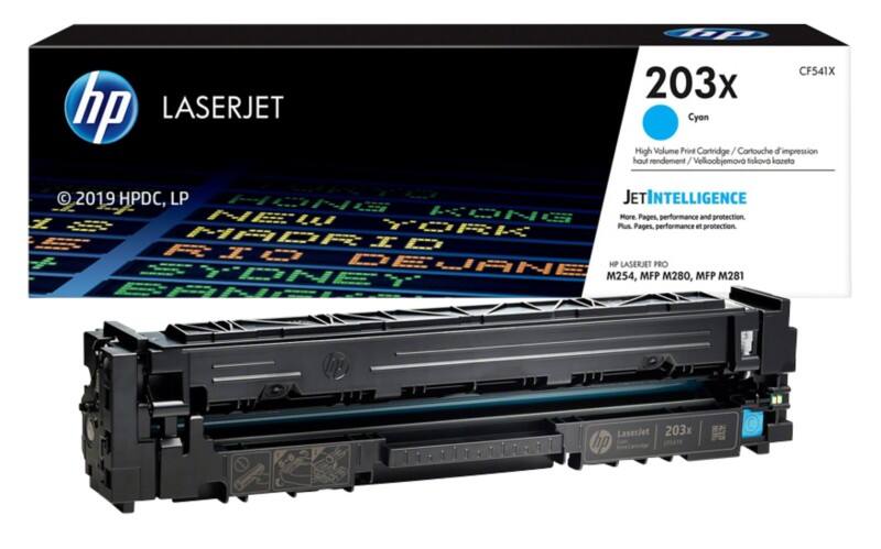 HP 203X Original Toner Cartridge CF541X Cyan