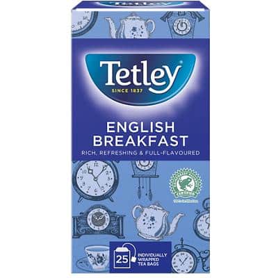 Tetley English Breakfast Tea Bags Pack of 25
