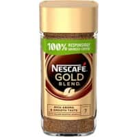 Nescafé Gold Blend Rich & Smooth Caffeinated Instant Coffee Jar 200 g