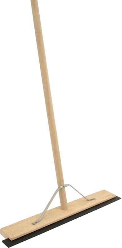 Bentley Squeegee with Rubber Blade and Wooden Handle 60.9 cm Brown