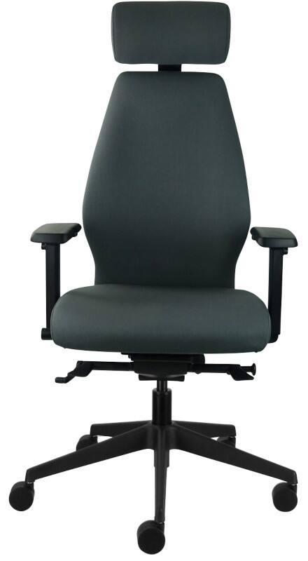 Energi-24 Executive Chair with Adjustable Armrest and Seat Executive Solo Black