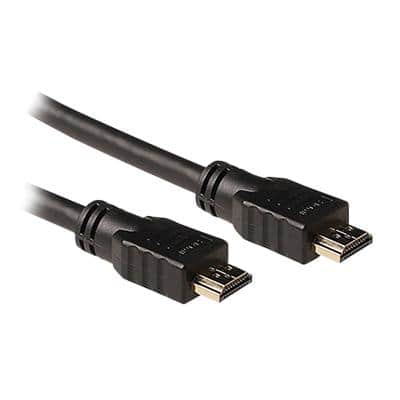 ewent 1 x HDMI Male to 1 x HDMI Male High Speed Cable with Ethernet 3m Black