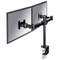 NeoMounts FPMA-D960D Flat Screen Desk Mount Height Adjustable 2 Flat Screens Up to 27 inch Each Black