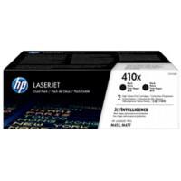 HP 410X Original Toner Cartridge CF410XD Black Pack of 2